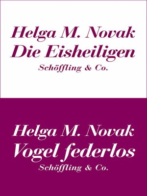 cover image of Die Eisheiligen / Vogel federlos